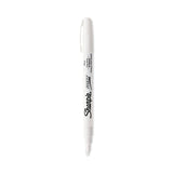 Sharpie Permanent Paint Marker, Fine Bullet Tip, White, Dozen