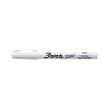 Sharpie Permanent Paint Marker, Fine Bullet Tip, White, Dozen