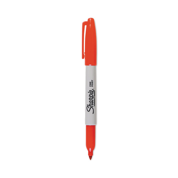 Sharpie Fine Tip Permanent Marker Value Pack, Fine Bullet Tip, Red, 36/Pack