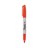 Sharpie Fine Tip Permanent Marker Value Pack, Fine Bullet Tip, Red, 36/Pack