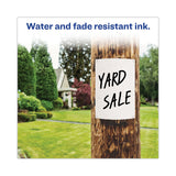 Avery MARKS A LOT Large Desk-Style Permanent Marker Value Pack, Broad Chisel Tip, Black, 36/Pack (98206) - Dependable Expendables