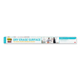 3M Post-it Dry Erase Surface with Adhesive Backing, 96" x 48", White