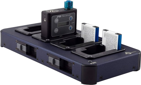 Lectrosonics CHSIFBR1B 4-Bay Charging Station for IFBR1B Receivers and LB-50 Batteries