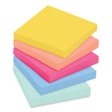3M Post-it Note Pads in Summer Joy Collection Colors, 3" x 3", Summer Joy Collection Colors, 70 Sheets/Pad, 24 Pads/Pack