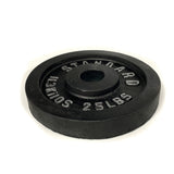 Soft Foam Rubber Flexible Barbell Freeweight Prop - 25 LB - Dependable Expendables