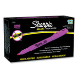 Sharpie Pocket Style Highlighters, Fluorescent Pink Ink, Chisel Tip, Pink Barrel, Dozen
