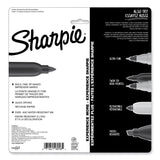 Sharpie Mystic Gems Markers, Fine Bullet Tip, Assorted, 24/Pack