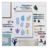 Sharpie Mystic Gems Markers, Fine Bullet Tip, Assorted, 24/Pack