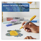 Sharpie Mystic Gems Markers, Fine Bullet Tip, Assorted, 24/Pack