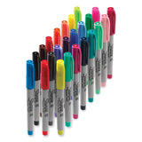 Sharpie Ultra Fine Tip Permanent Marker, Extra-Fine Needle Tip, Assorted Limited Edition Color Burst and Classic Colors, 24/Pack - Dependable Expendables