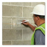 Sharpie Mean Streak Marking Stick, Broad Bullet Tip, White