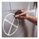 Sharpie Mean Streak Marking Stick, Broad Bullet Tip, White