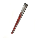 Bloody Foam Rubber Metal or Lead Pipe Replica Safe Prop for television film and live theater action and stunt scenes.