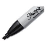 Sharpie Chisel Tip Permanent Marker, Medium Chisel Tip, Black, Dozen