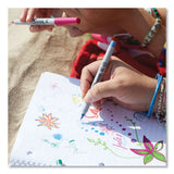 Sharpie Ultra Fine Tip Permanent Marker, Extra-Fine Needle Tip, Blue, Dozen