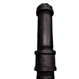 Foam Rubber Metal Pipe with Fittings Action Stunt Prop (Unpainted Steel, Silver, Black, Rust, Bloody)