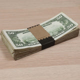 Money Prop -  1990 Series $50 ✔️RealAged™ Full Print $15,000 Stacks Bundle