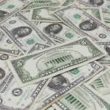 Money Prop - 1990 Series $5 ✔️RealAged™ Full Print $500 Stack