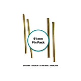Swiss Army Knife Victorinox Replacement Brass Pins - For Mods or Repair - Dependable Expendables