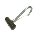 Vintage Farm Style Hay Meat or Ice Hook Urethane Foam Stunt Prop for cosplay or Halloween costume accessory.