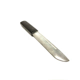 Silver and Black 9.5 Inch Training Knife - Solid Rubber Contact Prop with Safe Blade - Dependable Expendables