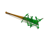 Green Gore Nail Spike Baseball Bat Foam Rubber Safe Stunt Prop - Dependable Expendables