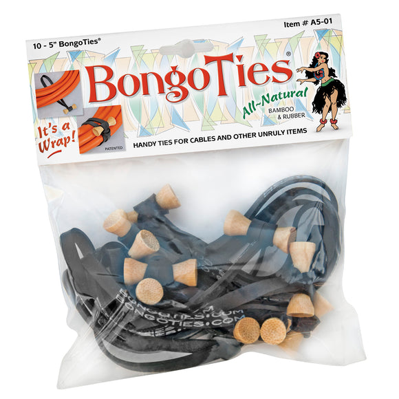 Bongo Ties (10pk) - Choose Color - Dependable Expendables