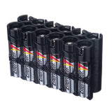 Storacell AAA 12 Pack Black Battery Caddie - Dependable Expendables