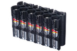 Storacell AAA 12 Pack Battery Caddie (Black)