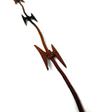 10ft Custom built razor wire replica safe for direct contact with actors. Rusty color