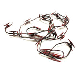 10ft Custom built razor wire replica safe for direct contact with actors. Bloody color