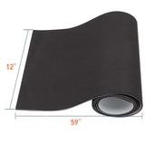 Adhesive neoprene closed cell foam padding can be cut to the exact sizes and shapes needed to avoid having great shots ruined by unwanted noise such as loud footsteps.