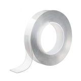 Alien Multipurpose Adhesive Transparent Double Sided Nano Tape Roll 1.18" Wide x 10 Feet Long