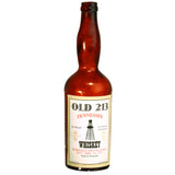 Amber SMASHProps Breakaway Large Antique Whiskey Bottle Stunt Prop - Dependable Expendables