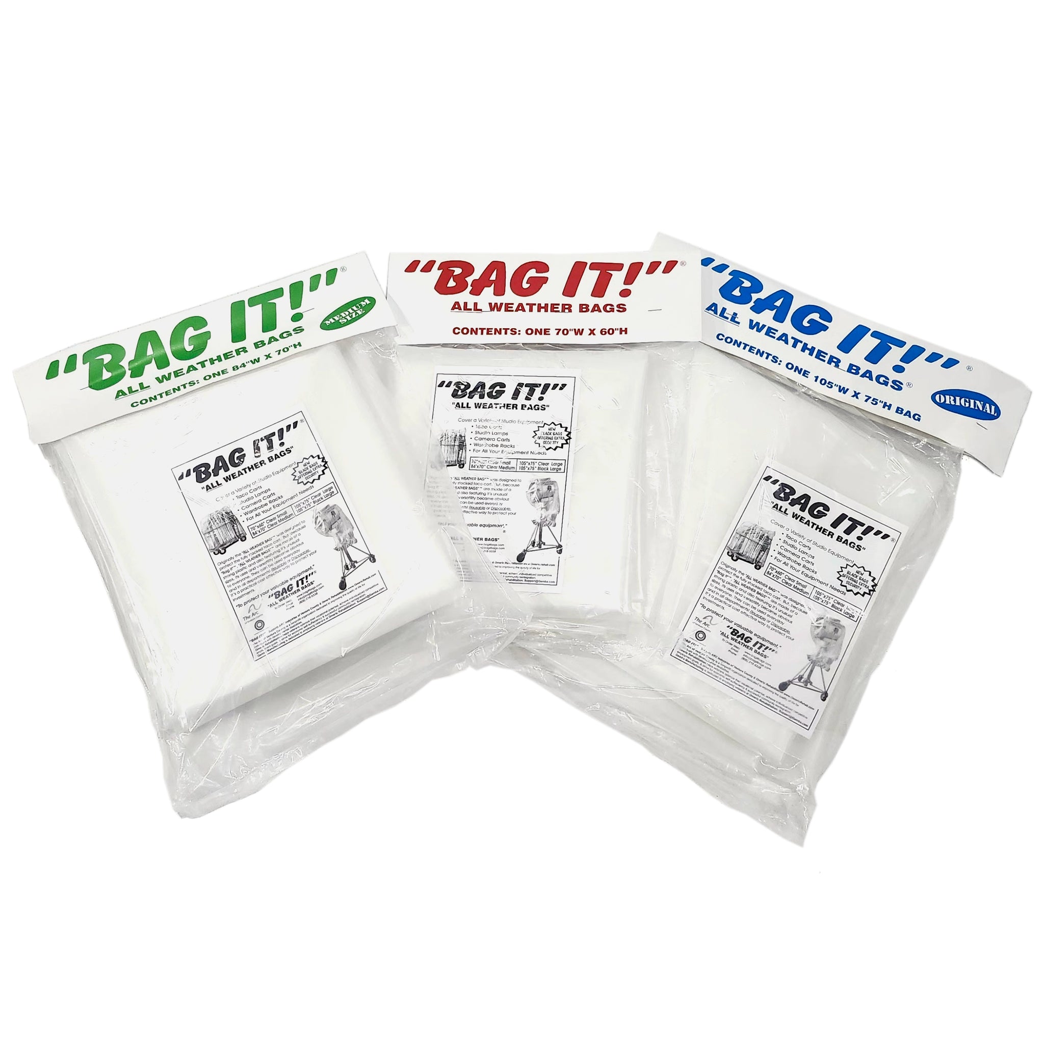 is that a rain plastic bag BAG IT! 6-Mil Visqueen Bags Tarps Clear Rain Covers (Small, Medium, Large)