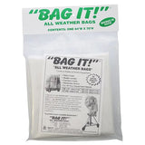 BAG IT! Medium 6-Mil Visqueen Bags Tarps Clear Rain Covers - Dependable Expendables
