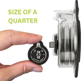 BUTTON LAMP Adhesive LEDs Light Lightweight, Ultra Small, Ultra Bright LED Utility Lights - Dependable Expendables