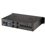 Back panel view of connections on Gamma IP Pixel Driver - Dependable Expendables
