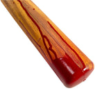 Bloodied and Gauze Wrapped foam Baseball Bat! Made of dense, soft urethane foam, this bat contains a fiberglass core to maintain rigidity, It's safe for professionally choreographed fight scenes 