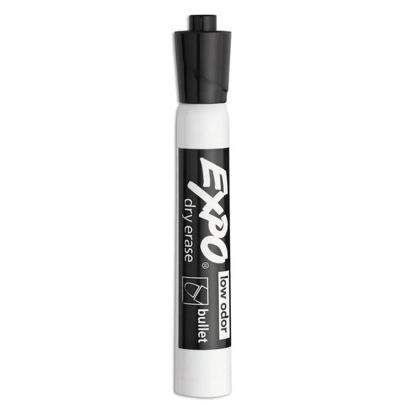 Expo Dry Erase Marker Bullet Tip Black