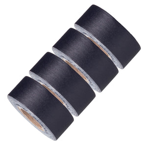 Gaffer Power 1 inch Mini Gaff Tape 4 Pack Rolls Black