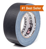 Black Gaffer Power 2" Gaff Tape 2 Inch x 30 Yards - Dependable Expendables