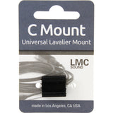 Black LMC Sound CMTBK C Mount Universal Lavalier Mount - Dependable Expendables