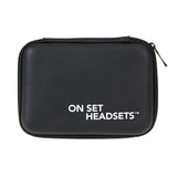 Black On Set Headsets FilmPro travel case available at Dependable Expendables