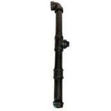 Black Steel Unpainted Foam Rubber Metal Pipe with Fittings Action Stunt Prop for cosplay or Halloween costume accessory - Dependable Expendables