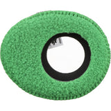 Bluestar Oval Large Viewfinder Eyecushion Green Fleece 6012F3 - Dependable Expendables 