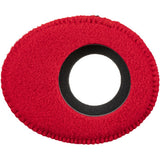 Bluestar Oval Large Viewfinder Eyecushion Red Fleece 6012F1 - Dependable Expendables 