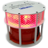 The PSC FBL2S station red on air light indicating a live broadcast or recording in progress used in television studios, film sound stages and virtual production.