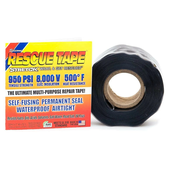Bond It Rescue Tape Self Fusing 1 inch 12 feet - Dependable Expendables