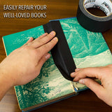Gaffer Power Premium Grade Bookbinding Tape 2 Inch x 15 Yards (Black)